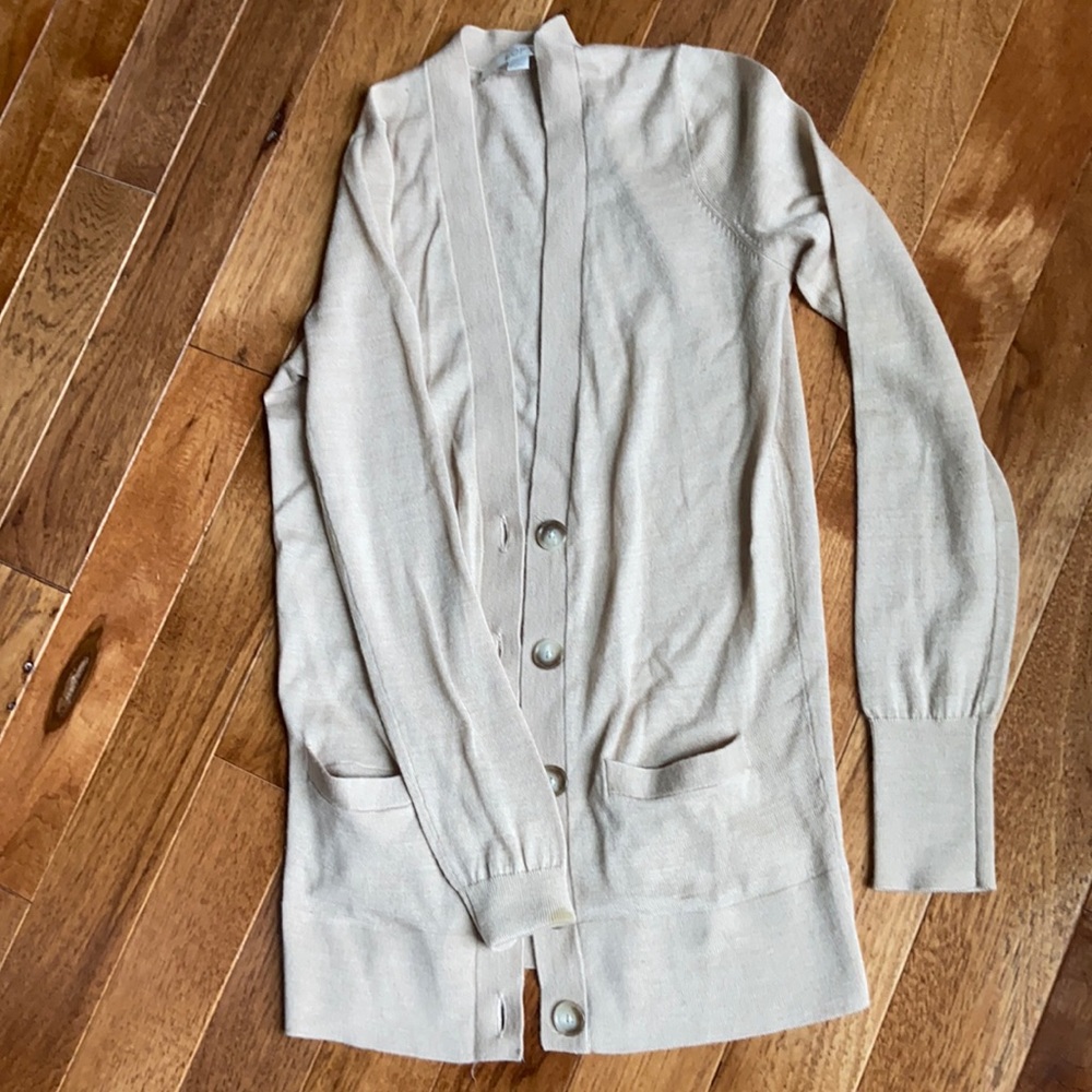 Loft Tan Cardigan